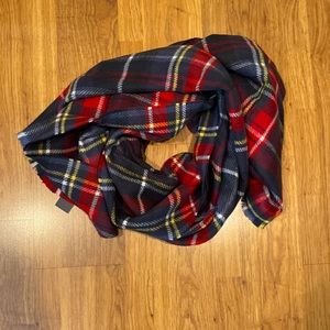 BNWT Abercrombie & Fitch plaid blanket scarf